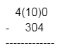 Image of Borrowing Numbers for Subtraction When Zero is Involved